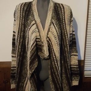 Absolutely Famous Striped Flyaway Sweater